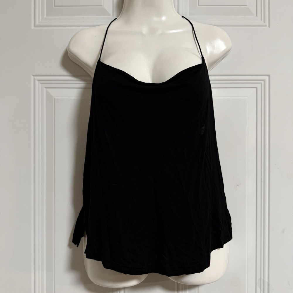 Cami MNYC Bkack Cami Top Sz Medium